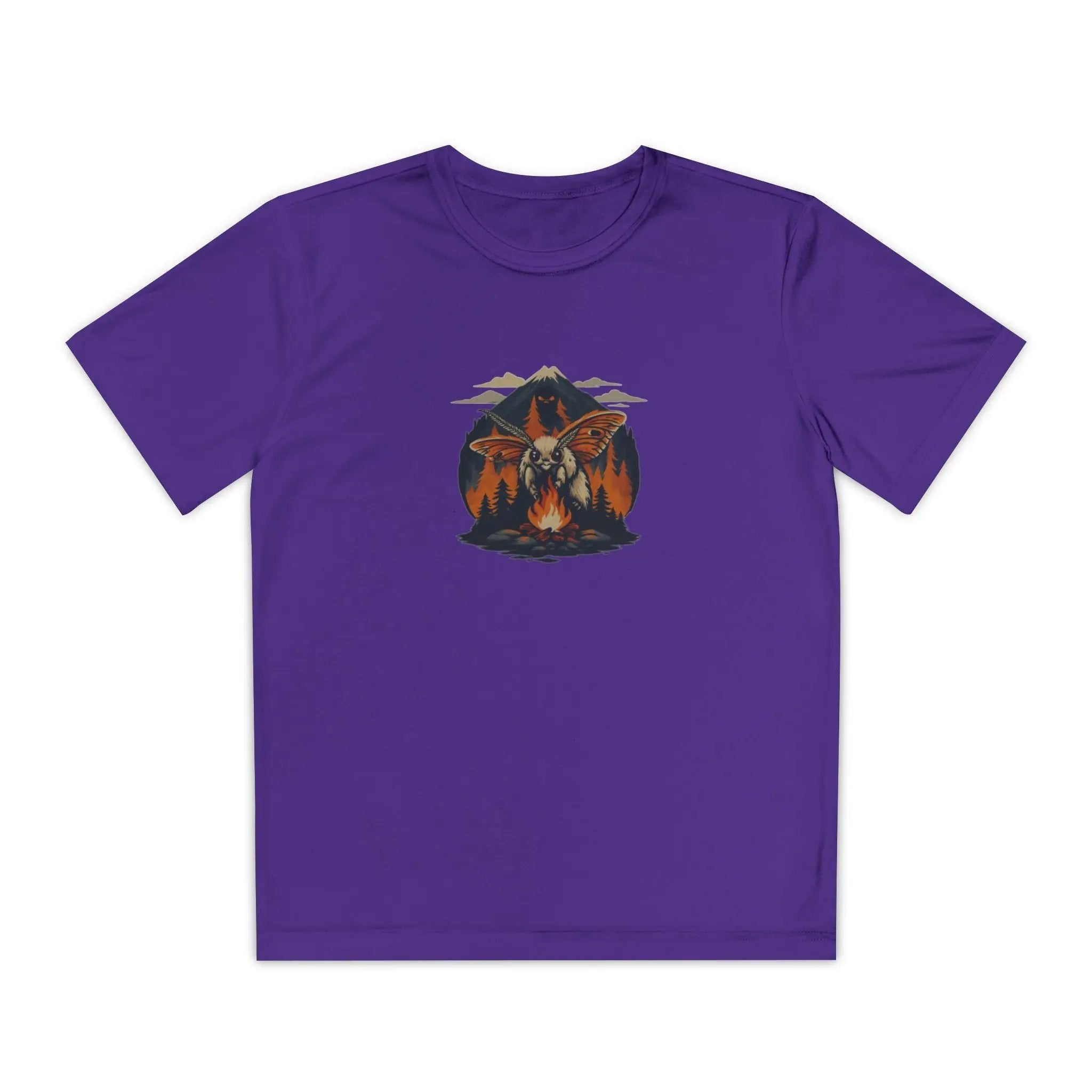 Youth Adventure Tee – Kids’ Mountain Design Outdoor & Hiking Shirt, Perfect Gift for Young Nature Lovers Printify