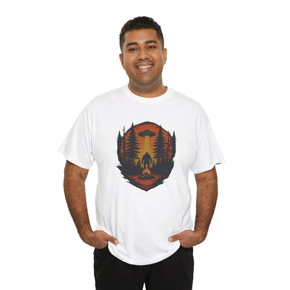 Nature-Inspired Adventure Tee – Unisex Cotton Camping & Outdoor Shirt, Perfect Gift for Nature Lovers Printify