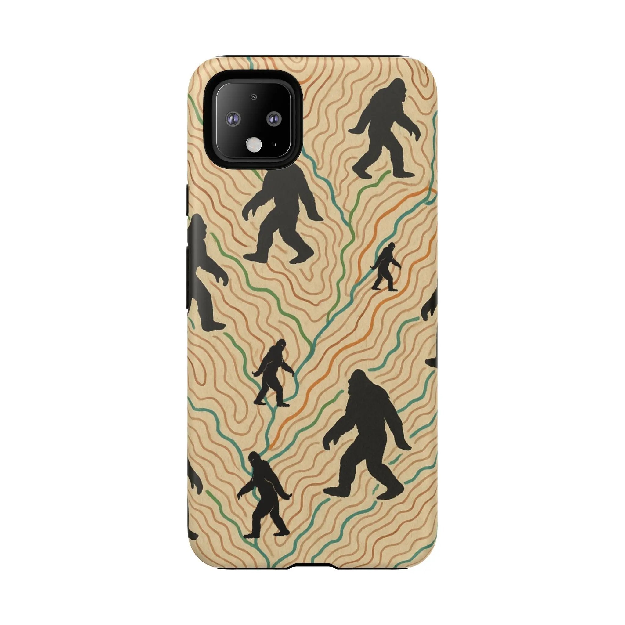 Bigfoot Phone Case – Durable Adventure Phone Case, Unique Nature Lover Gift, Outdoor Accessories Printify
