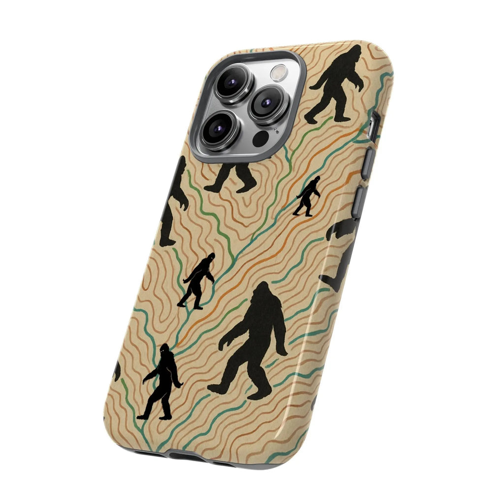 Bigfoot Phone Case – Durable Adventure Phone Case, Unique Nature Lover Gift, Outdoor Accessories Printify