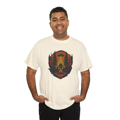 Nature-Inspired Adventure Tee – Unisex Cotton Camping & Outdoor Shirt, Perfect Gift for Nature Lovers Printify