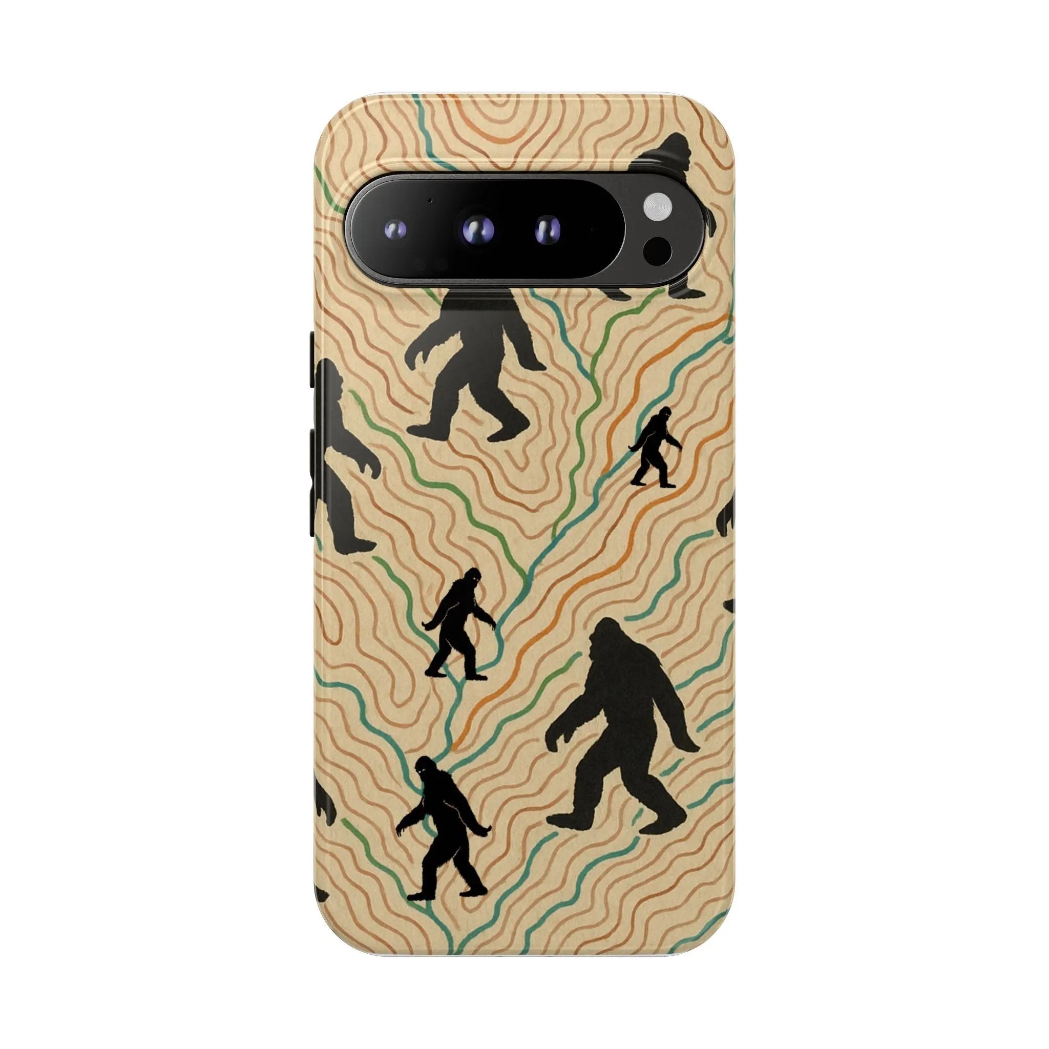 Bigfoot Phone Case – Durable Adventure Phone Case, Unique Nature Lover Gift, Outdoor Accessories Printify