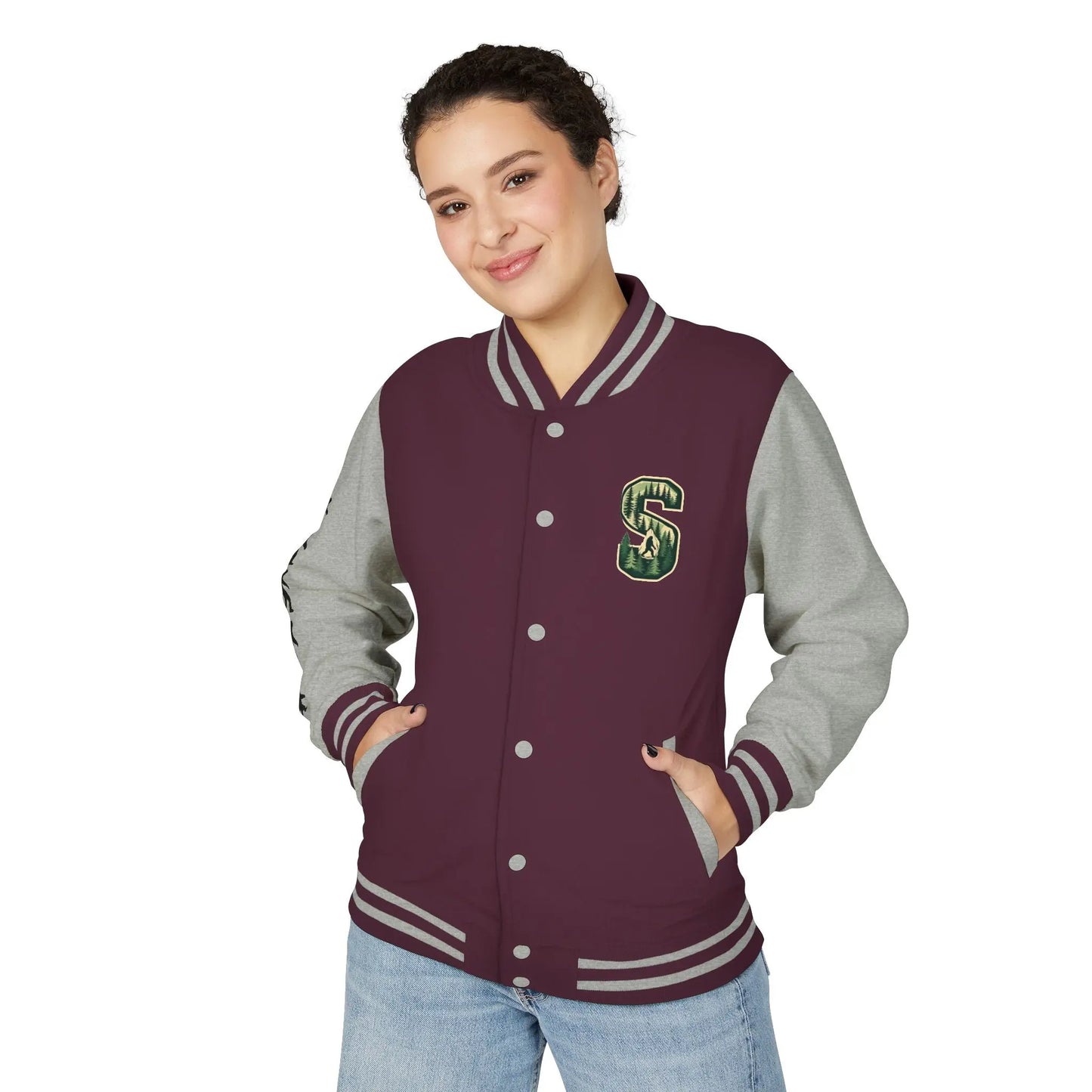 Squatch Varsity Letterman Jacket Printify