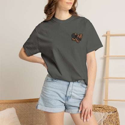 Patriotic Bigfoot Flag T-Shirt — American Sasquatch Graphic Tee