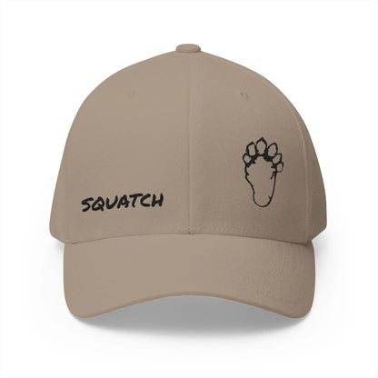 Embroidered Sasquatch Footprint Cap – Classic Low-Profile Adventure Hat Printify
