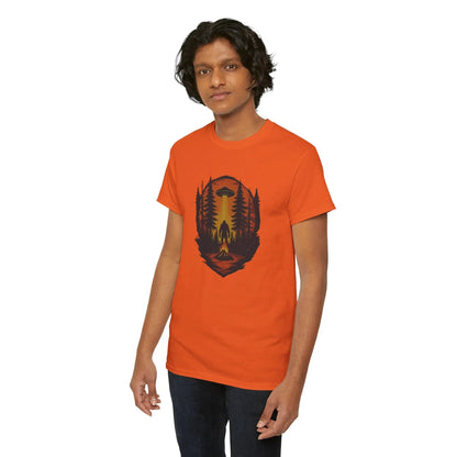 Nature-Inspired Adventure Tee – Unisex Cotton Camping & Outdoor Shirt, Perfect Gift for Nature Lovers Printify
