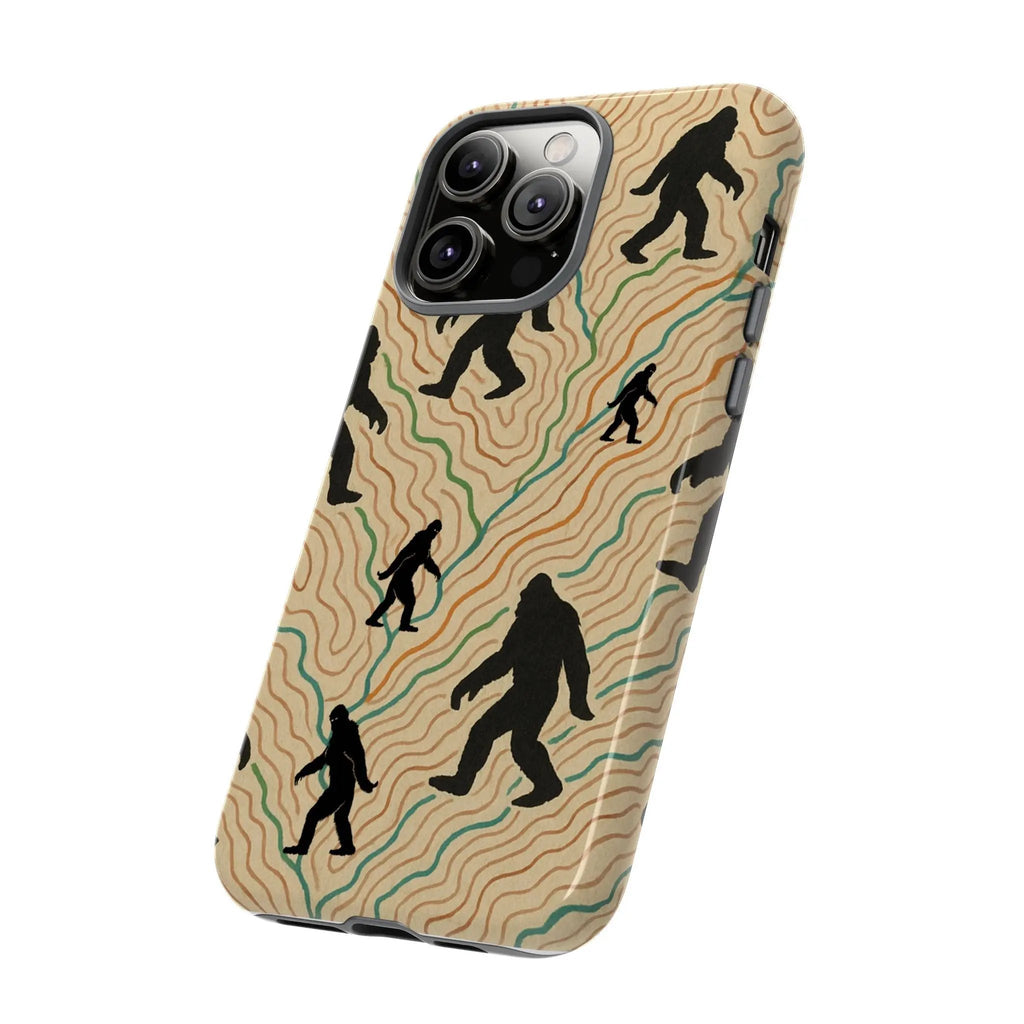 Bigfoot Phone Case – Durable Adventure Phone Case, Unique Nature Lover Gift, Outdoor Accessories Printify