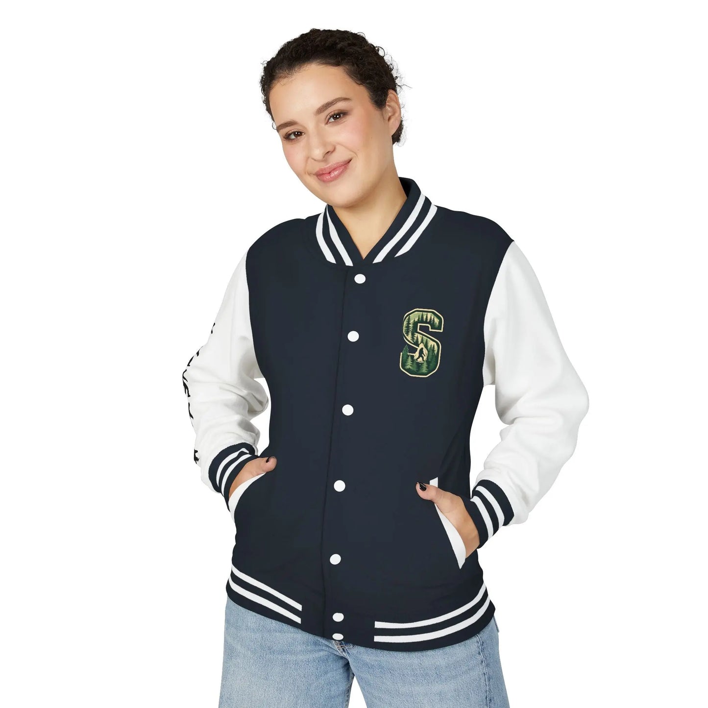Squatch Varsity Letterman Jacket Printify