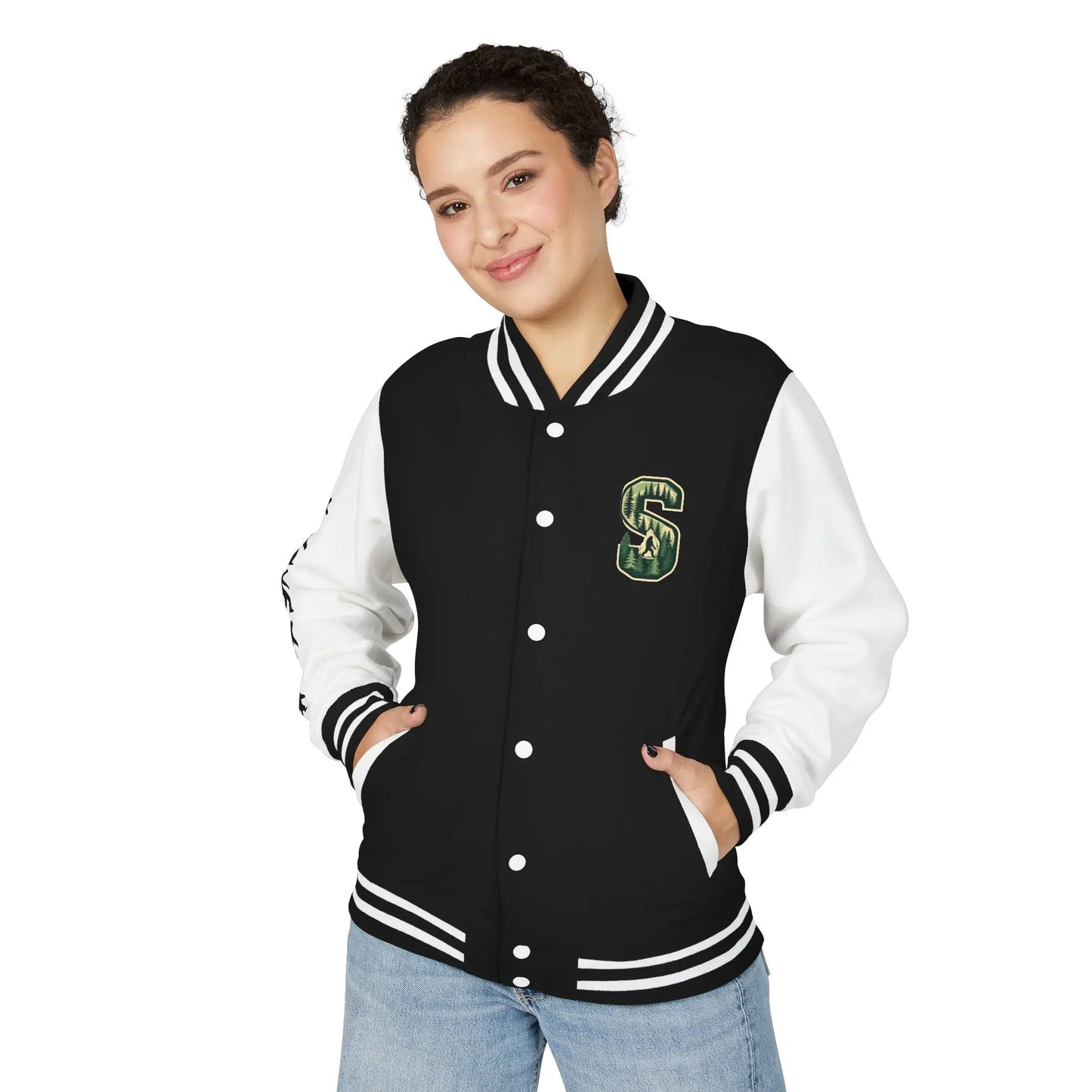 Squatch Varsity Letterman Jacket Printify