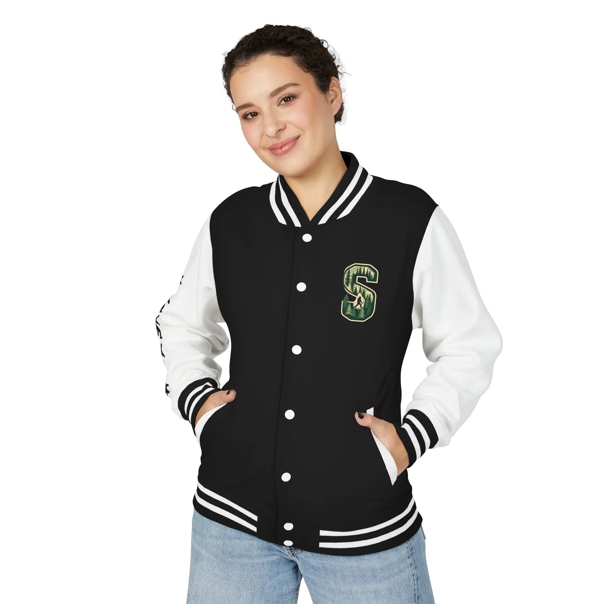 Squatch Varsity Letterman Jacket Printify