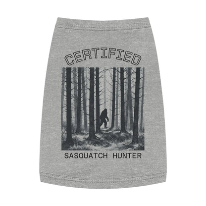 Certified Sasquatch Hunter Pet Tank Top Printify