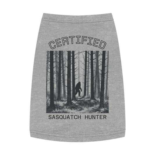 Certified Sasquatch Hunter Pet Tank Top Printify