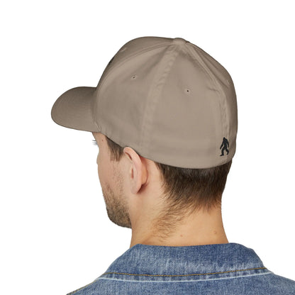 Embroidered Sasquatch Footprint Cap – Classic Low-Profile Adventure Hat