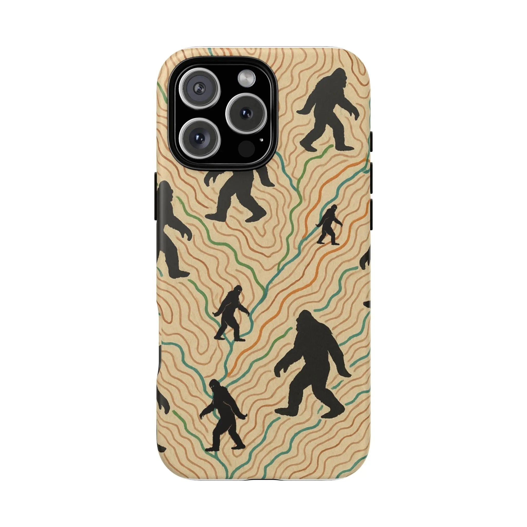 Bigfoot Phone Case – Durable Adventure Phone Case, Unique Nature Lover Gift, Outdoor Accessories Printify
