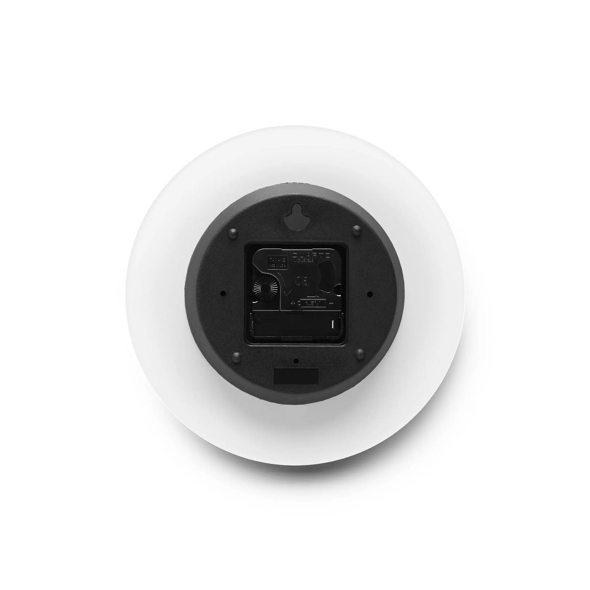 Bigfoot 70s Sunset Acrylic Wall Clock — Retro Striped Gradient Printify