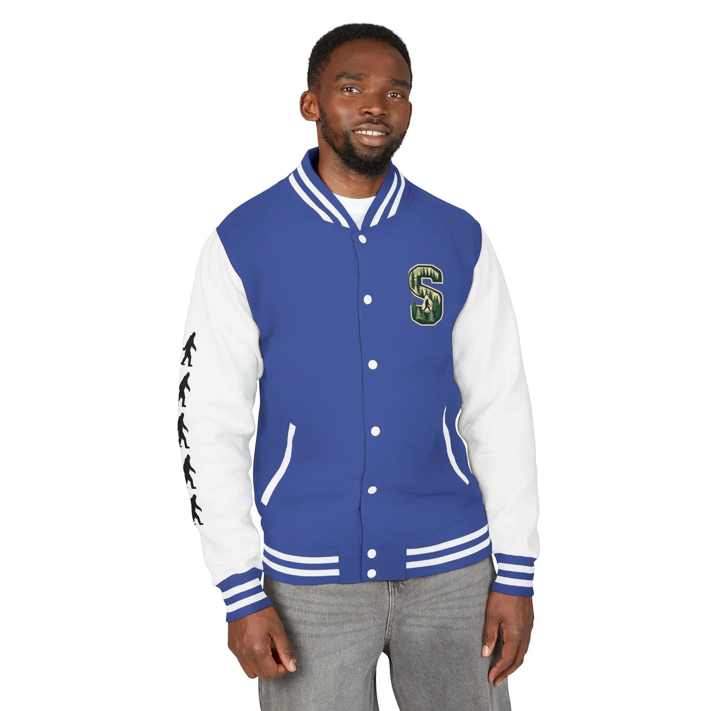 Squatch Varsity Letterman Jacket Printify