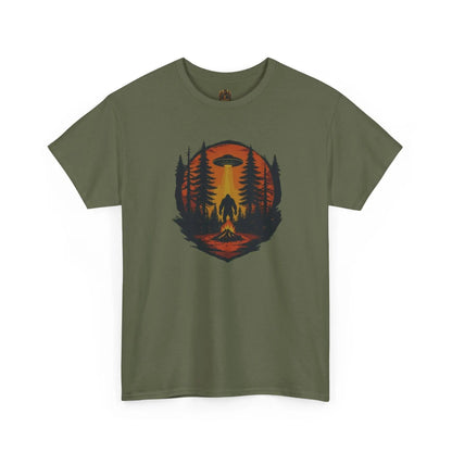 Nature-Inspired Adventure Tee – Unisex Cotton Camping & Outdoor Shirt, Perfect Gift for Nature Lovers Printify