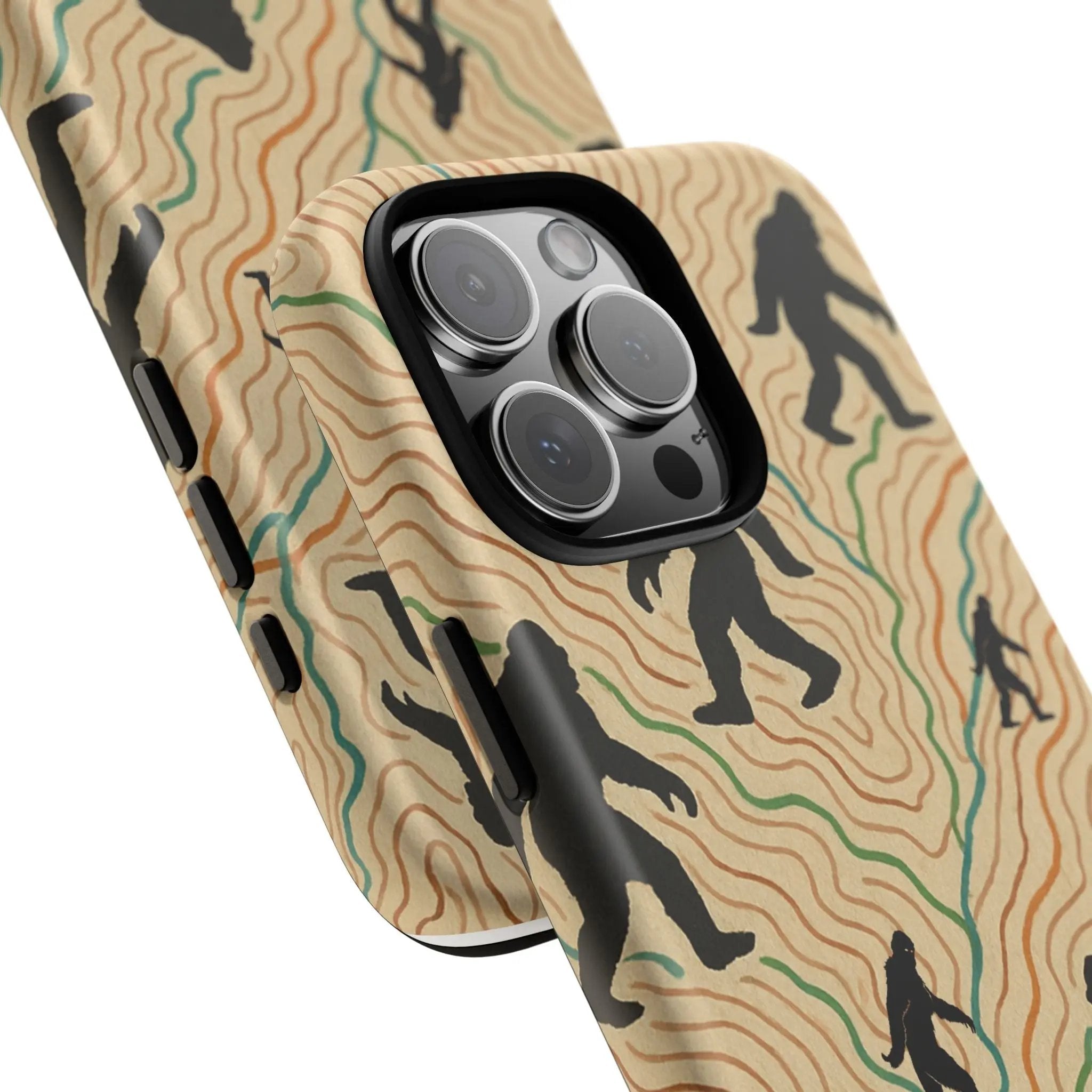 Bigfoot Phone Case – Durable Adventure Phone Case, Unique Nature Lover Gift, Outdoor Accessories Printify