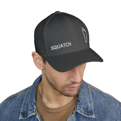 Embroidered Sasquatch Footprint – Classic Low-Profile Adventure Hat