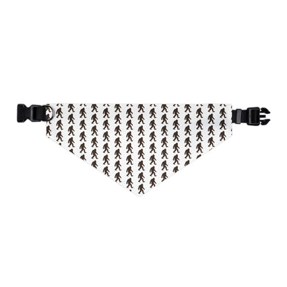 Sasquatch Pattern Pet Bandana Collar Printify
