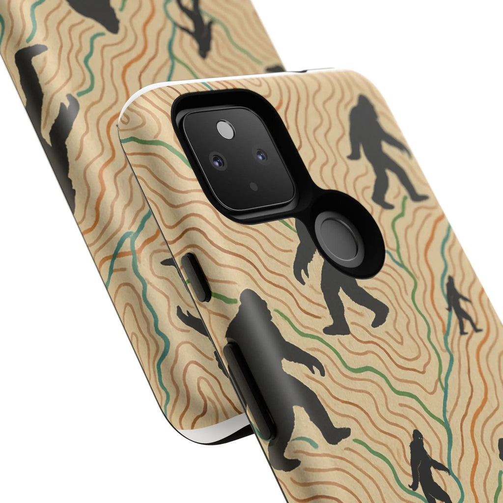 Bigfoot Phone Case – Durable Adventure Phone Case, Unique Nature Lover Gift, Outdoor Accessories Printify