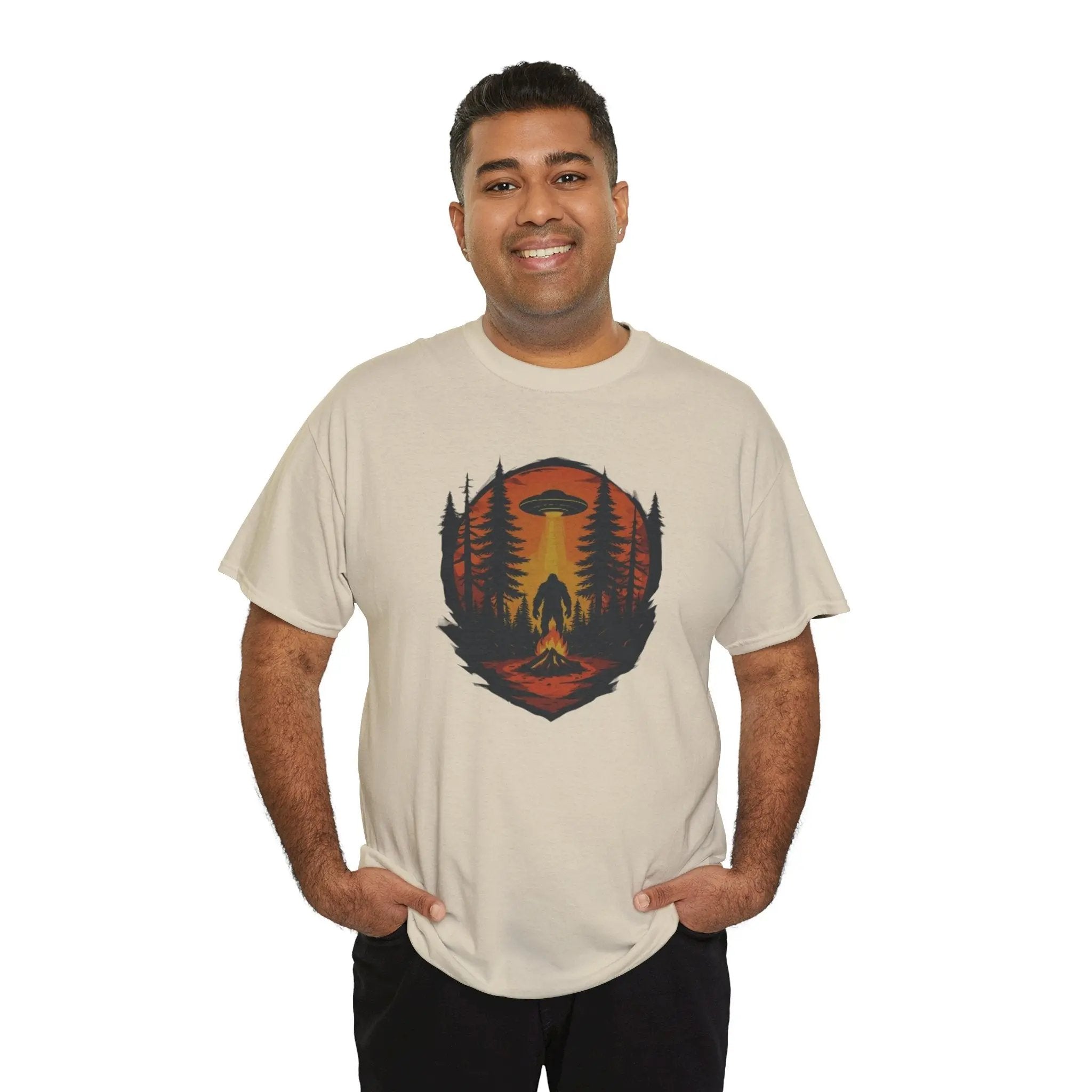 Nature-Inspired Adventure Tee – Unisex Cotton Camping & Outdoor Shirt, Perfect Gift for Nature Lovers Printify