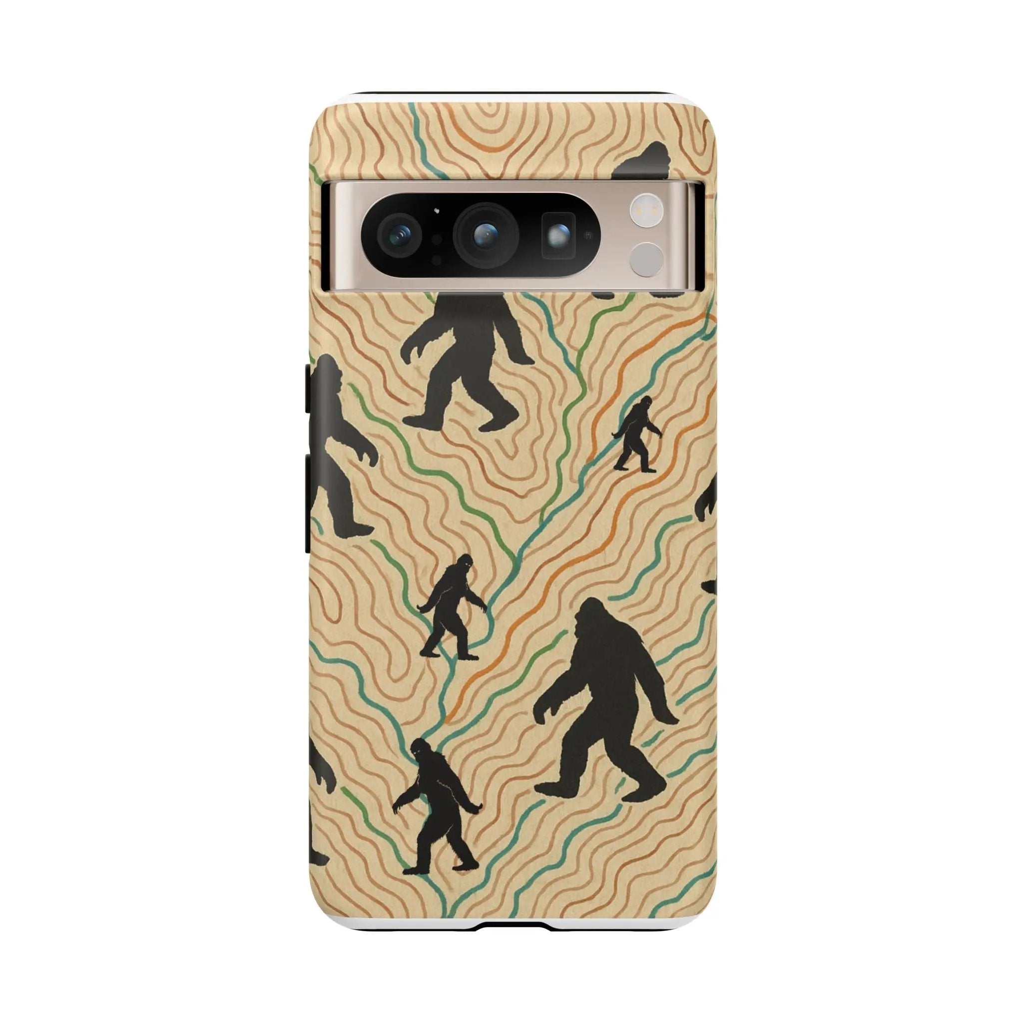 Bigfoot Phone Case – Durable Adventure Phone Case, Unique Nature Lover Gift, Outdoor Accessories Printify