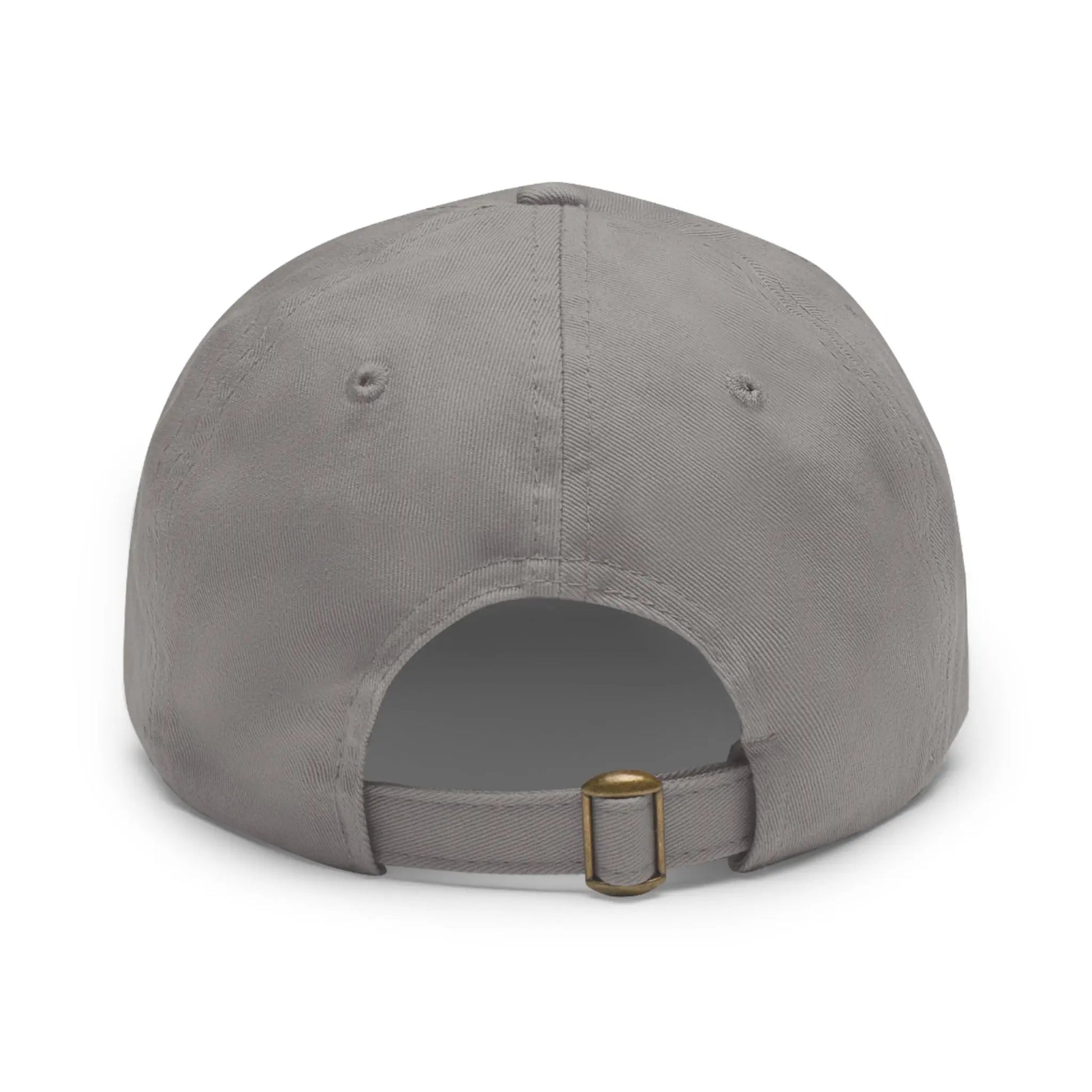 Outdoor Adventure Dad Hat – Leather Patch Cap, Casual Sun Protection, Unique Gift for Dads & Camping Enthusiasts Printify