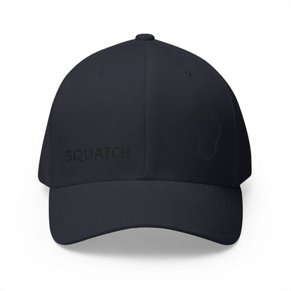 Embroidered Sasquatch Footprint Cap – Classic Low-Profile Adventure Hat
