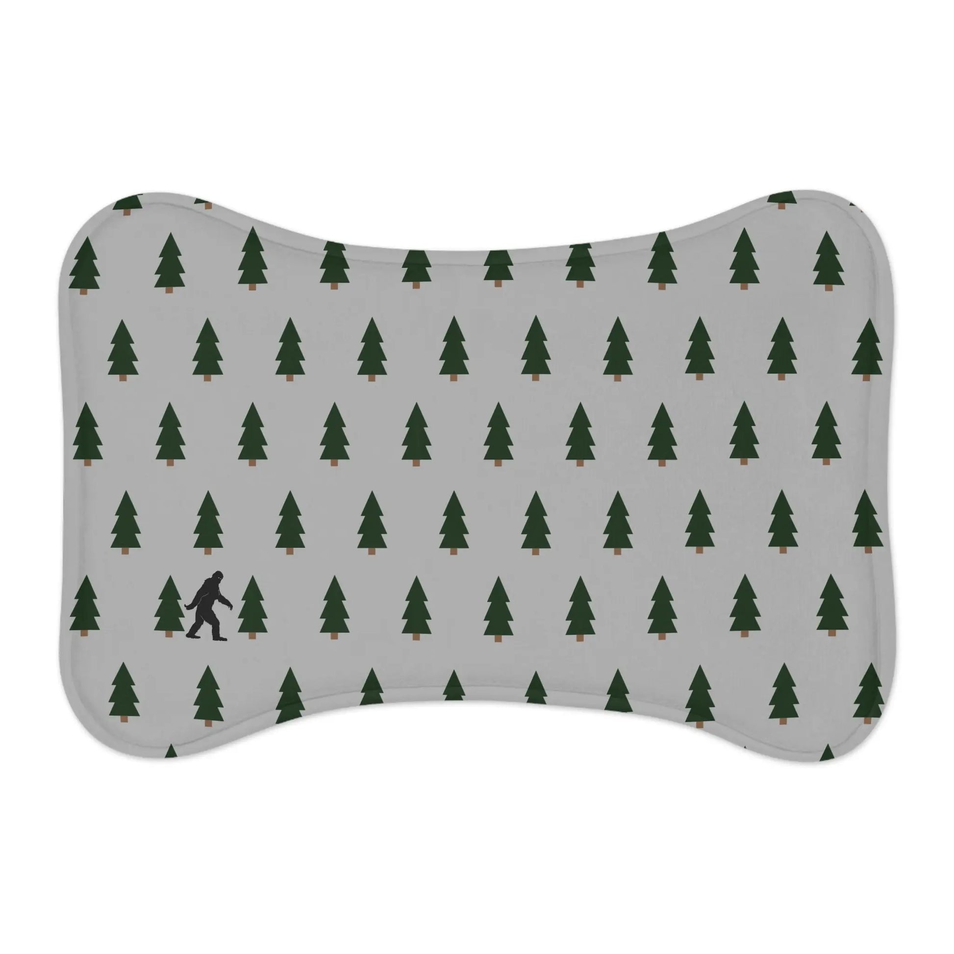 Sasquatch Memory Foam Pet Feeding Mat – Anti-Slip & Cozy Printify