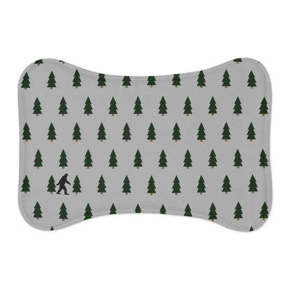 Sasquatch Memory Foam Pet Feeding Mat – Anti-Slip & Cozy Printify