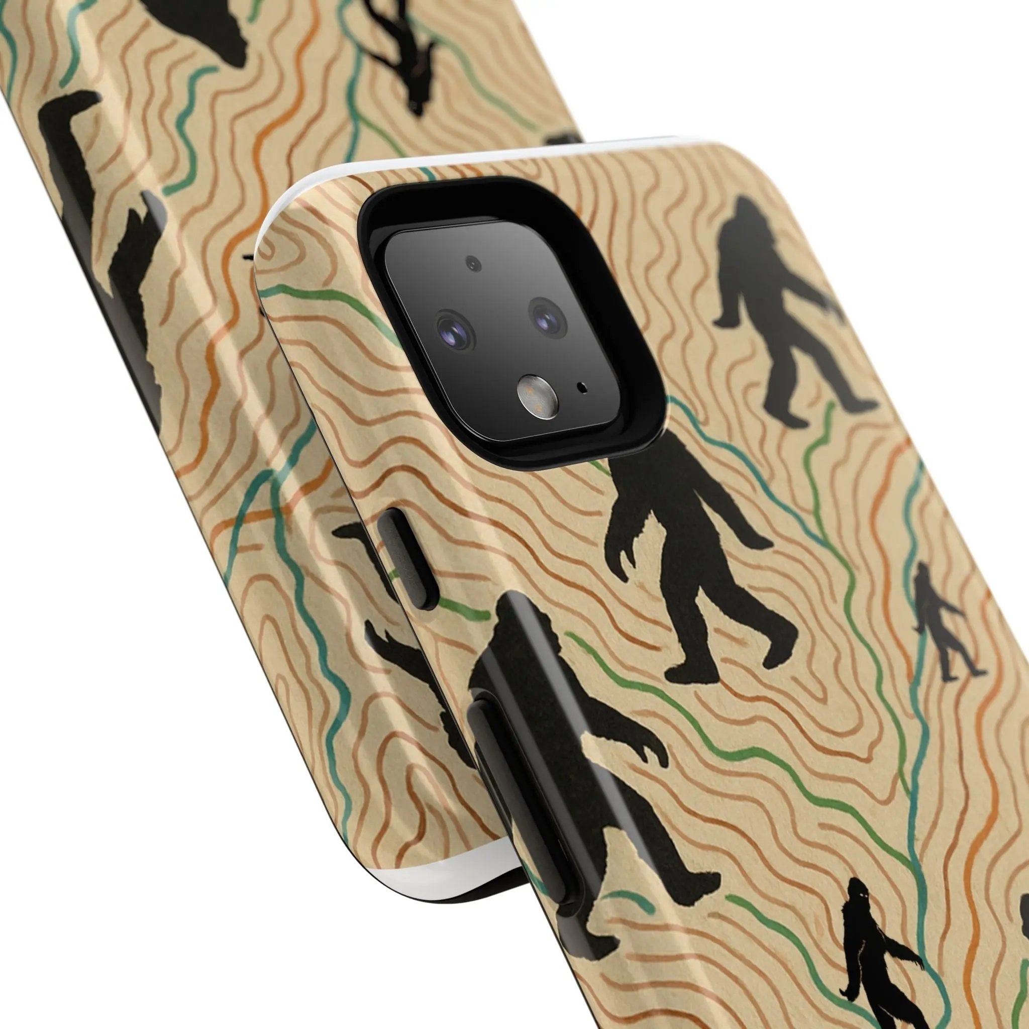 Bigfoot Phone Case – Durable Adventure Phone Case, Unique Nature Lover Gift, Outdoor Accessories Printify