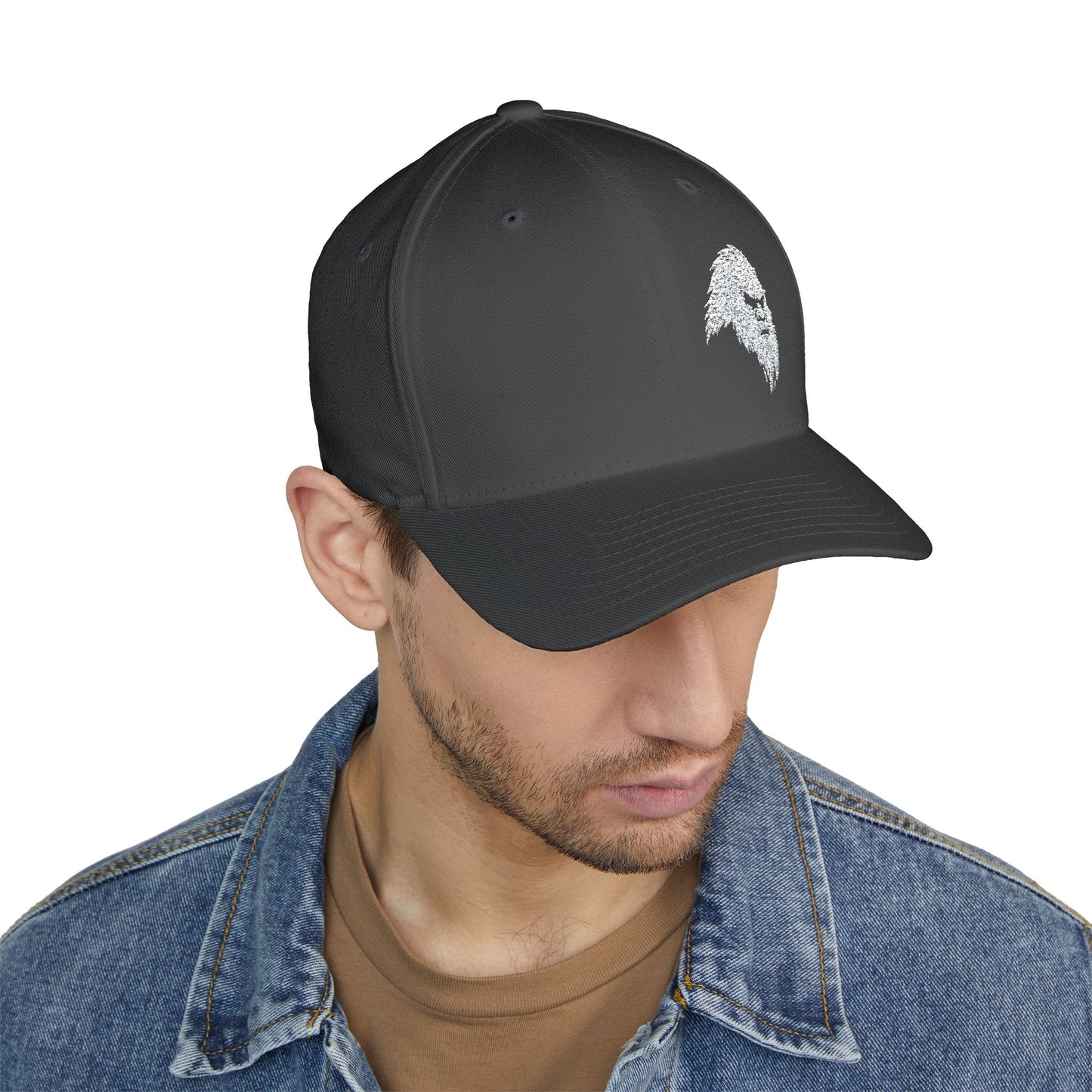Sasquatch Head Flexfit Hat