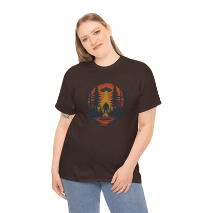 Nature-Inspired Adventure Tee – Unisex Cotton Camping & Outdoor Shirt, Perfect Gift for Nature Lovers Printify