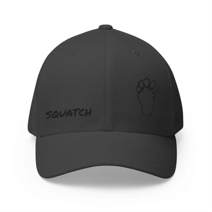 Embroidered Sasquatch Footprint Cap – Classic Low-Profile Adventure Hat Printify