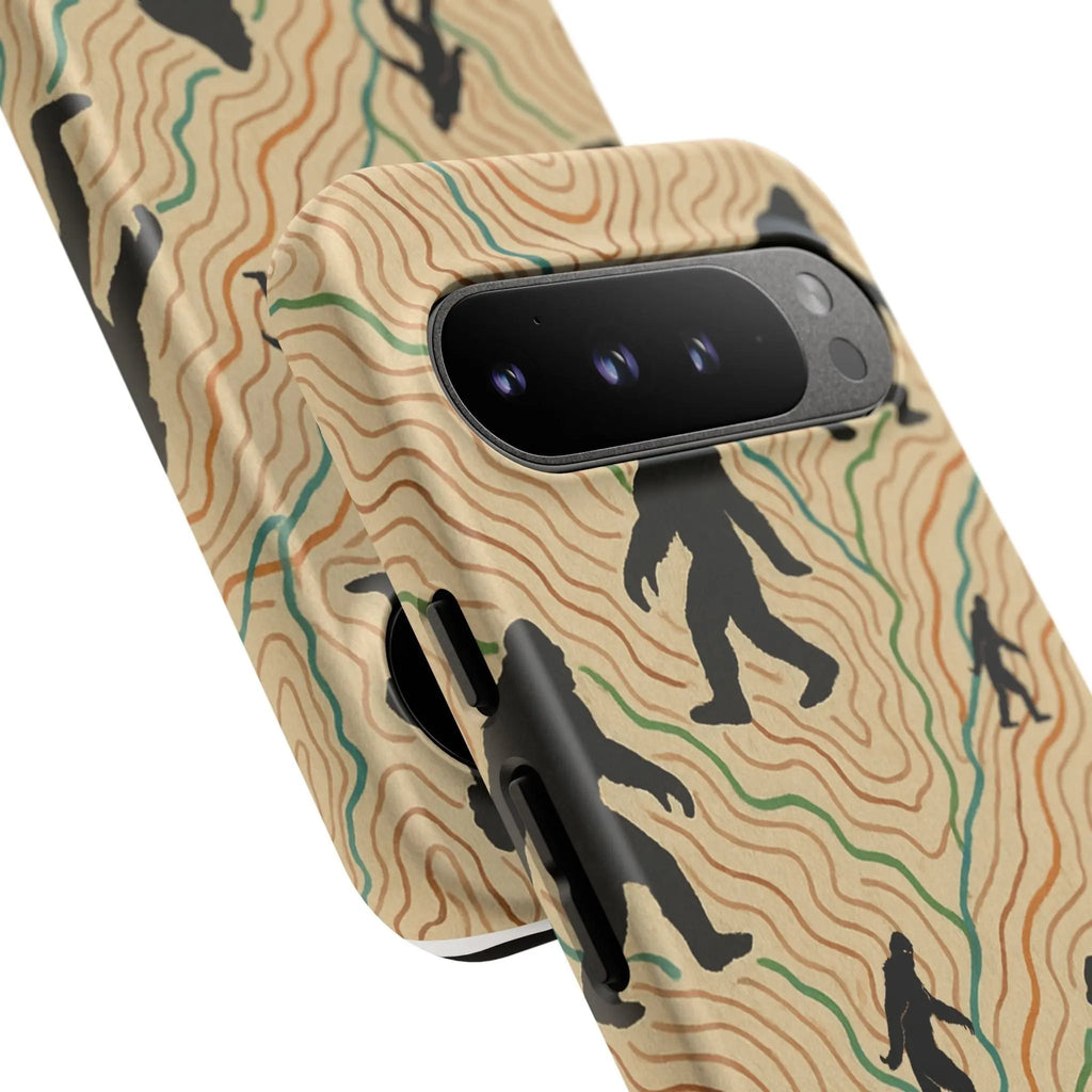 Bigfoot Phone Case – Durable Adventure Phone Case, Unique Nature Lover Gift, Outdoor Accessories Printify