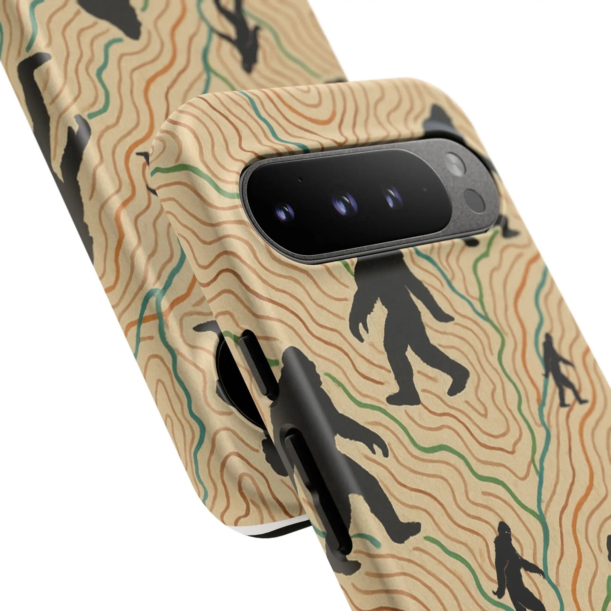 Bigfoot Phone Case – Durable Adventure Phone Case, Unique Nature Lover Gift, Outdoor Accessories Printify