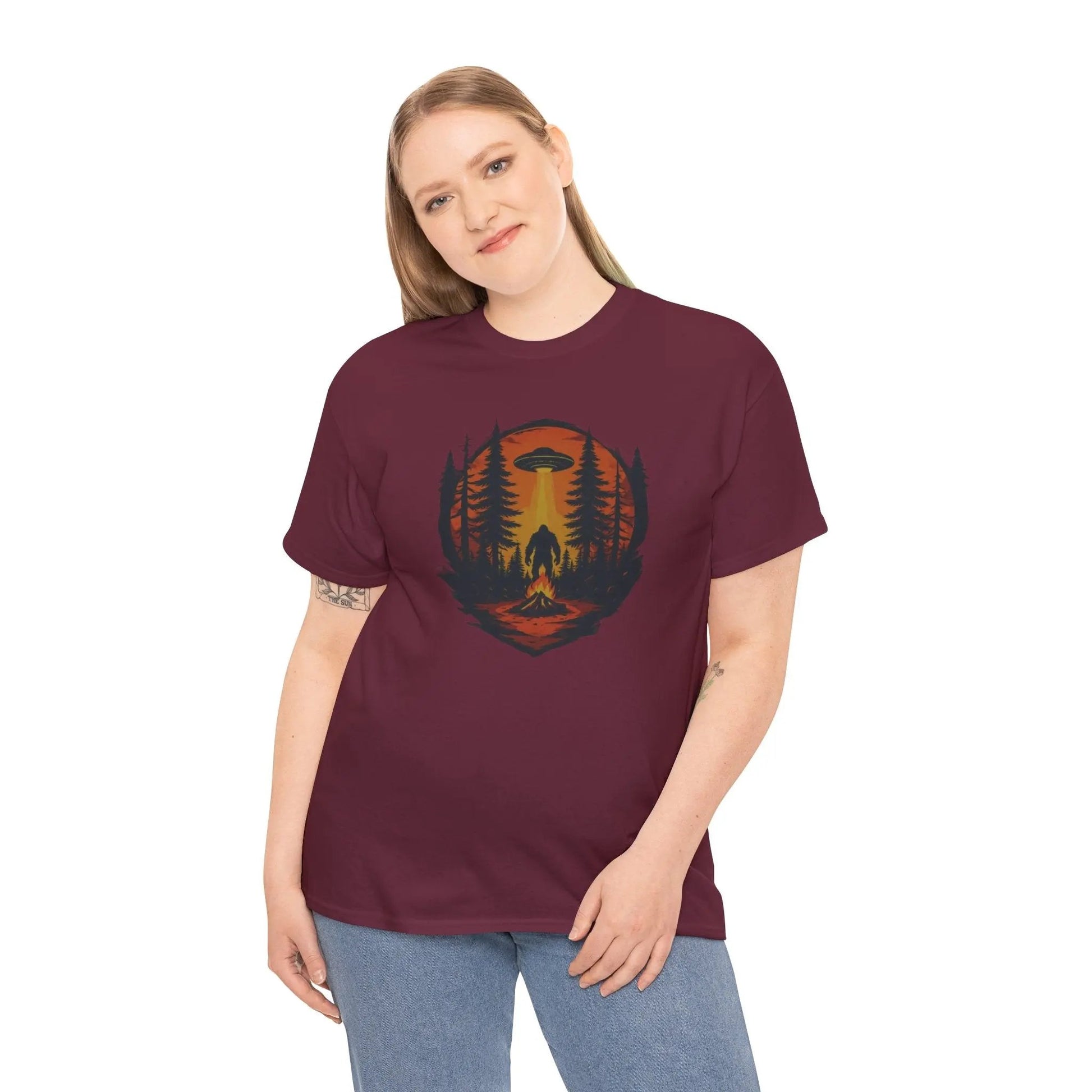 Nature-Inspired Adventure Tee – Unisex Cotton Camping & Outdoor Shirt, Perfect Gift for Nature Lovers Printify