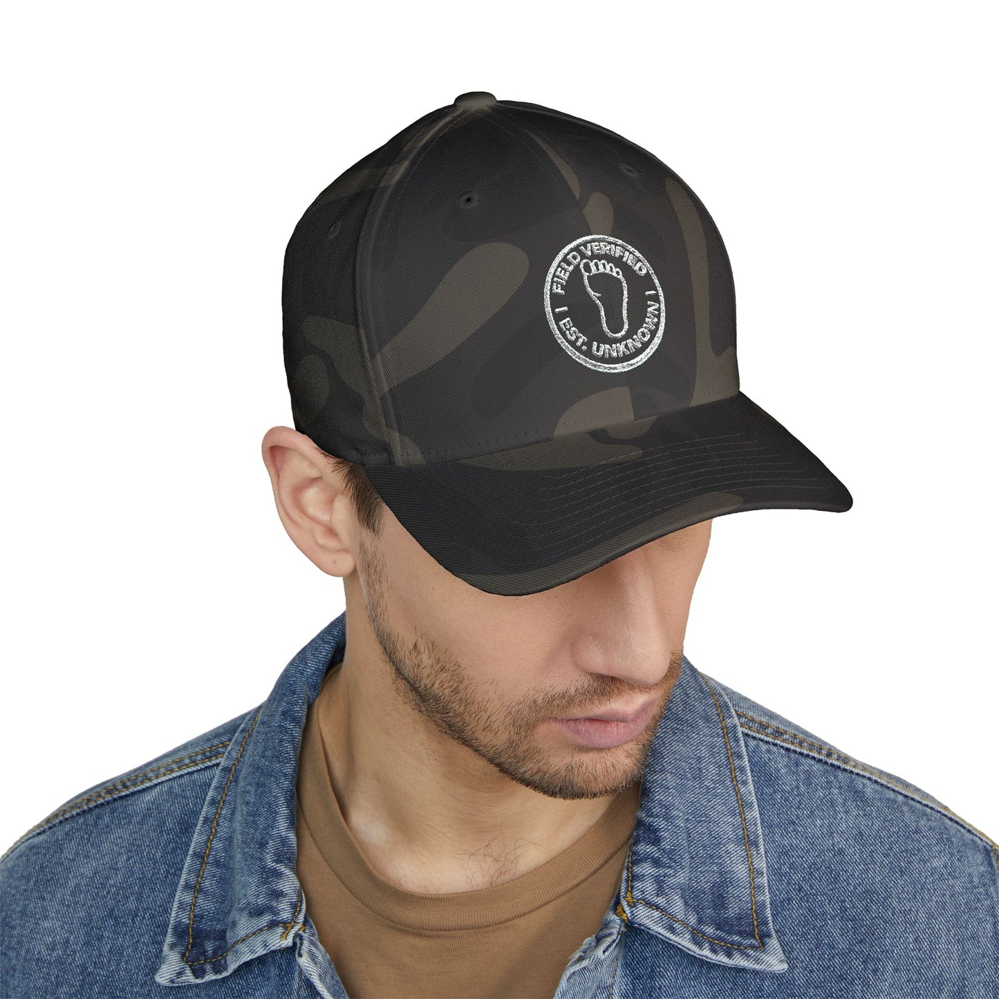 "Field Verified Est. Unknown" Closed-Back Hat