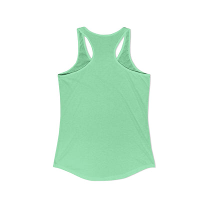 Sasquatch in the Meadow Racerback Tank