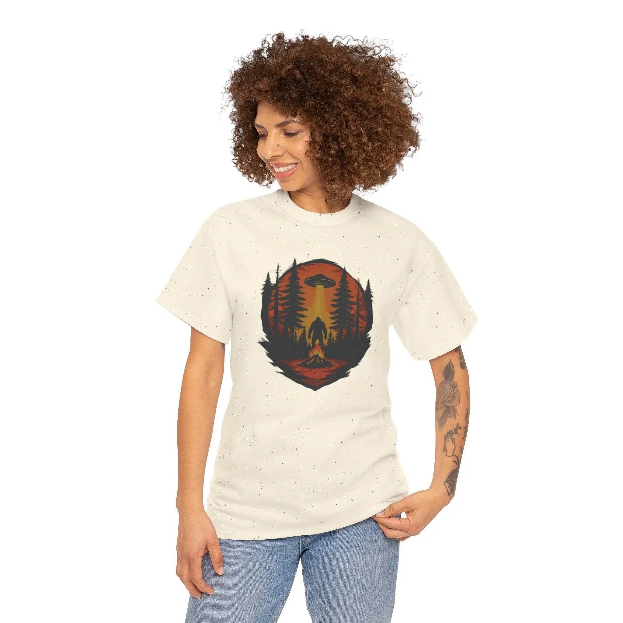 Nature-Inspired Adventure Tee – Unisex Cotton Camping & Outdoor Shirt, Perfect Gift for Nature Lovers Printify