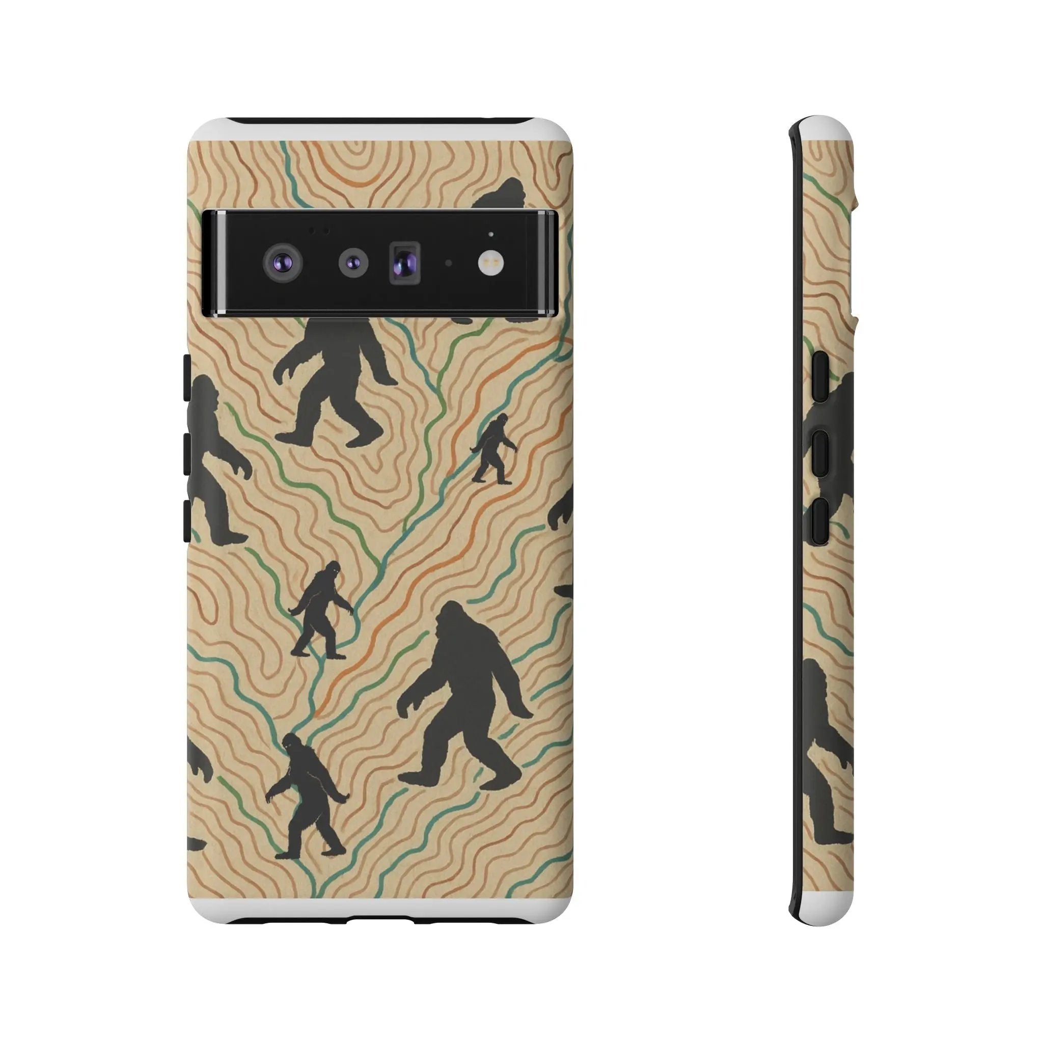 Bigfoot Phone Case – Durable Adventure Phone Case, Unique Nature Lover Gift, Outdoor Accessories Printify