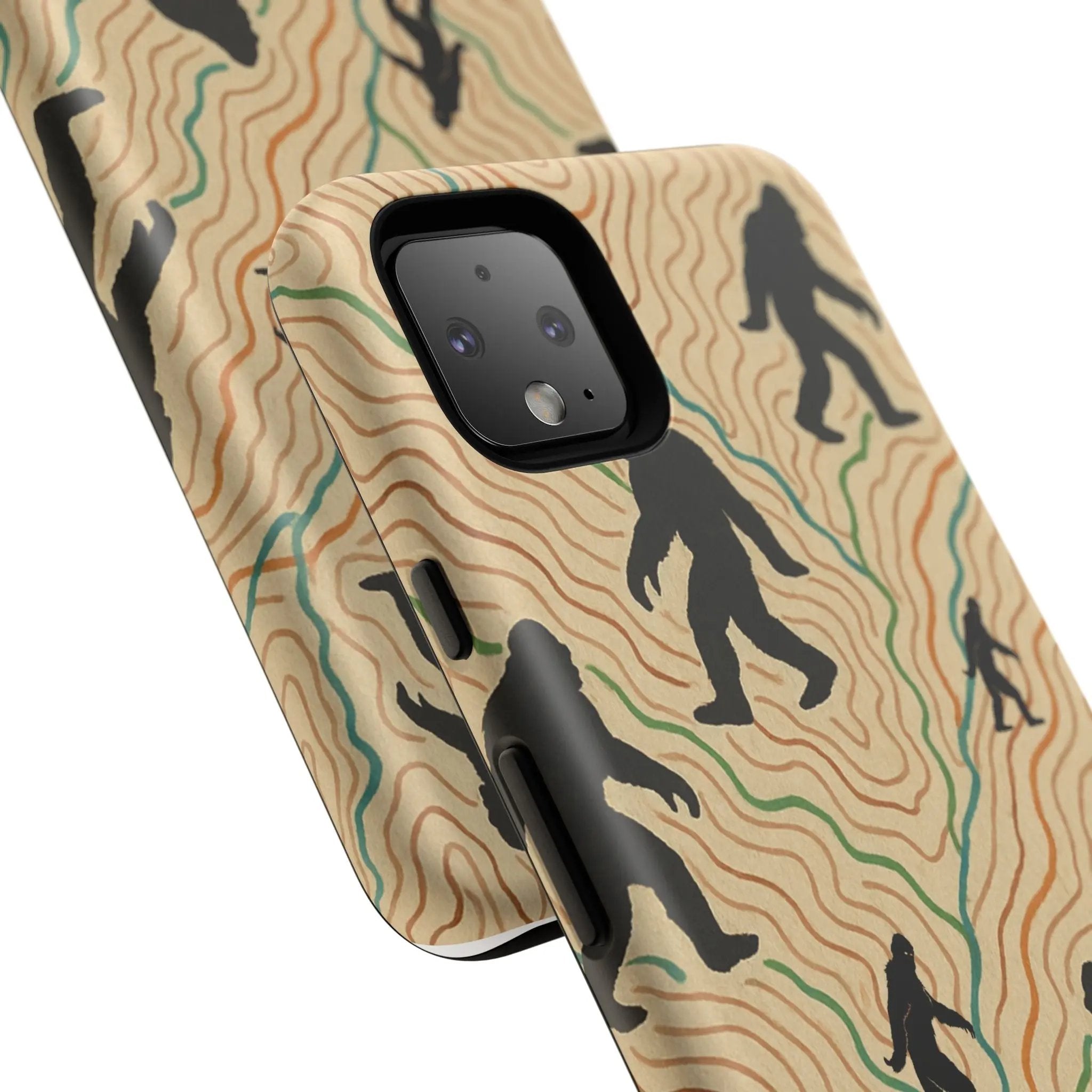 Bigfoot Phone Case – Durable Adventure Phone Case, Unique Nature Lover Gift, Outdoor Accessories Printify