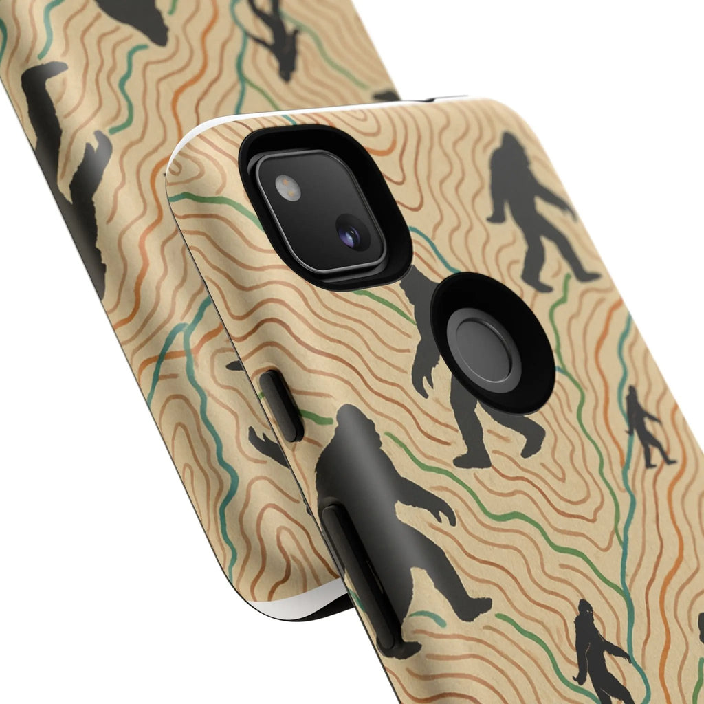 Bigfoot Phone Case – Durable Adventure Phone Case, Unique Nature Lover Gift, Outdoor Accessories Printify