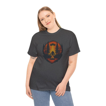 Nature-Inspired Adventure Tee – Unisex Cotton Camping & Outdoor Shirt, Perfect Gift for Nature Lovers Printify