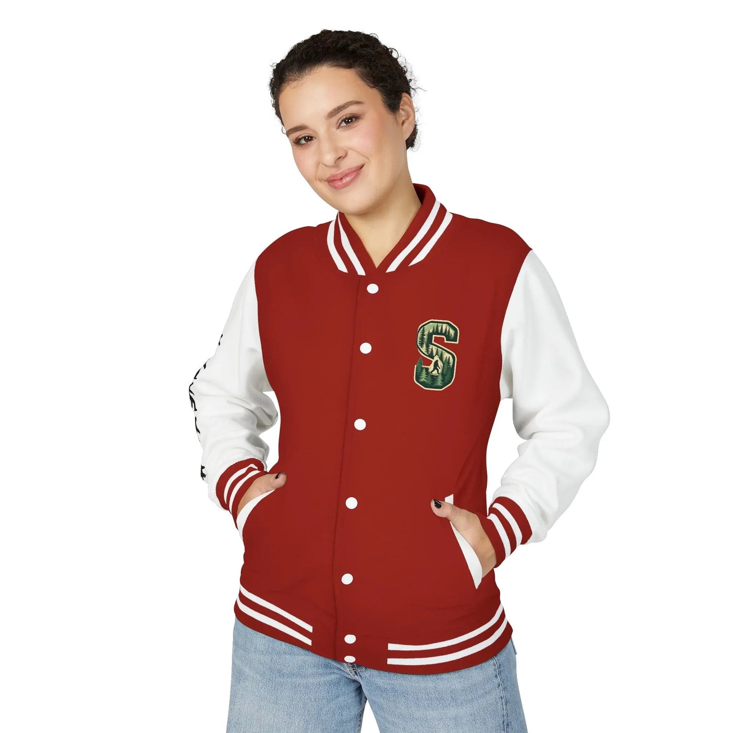 Squatch Varsity Letterman Jacket Printify
