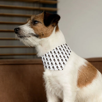 Sasquatch Pattern Pet Bandana Collar Printify