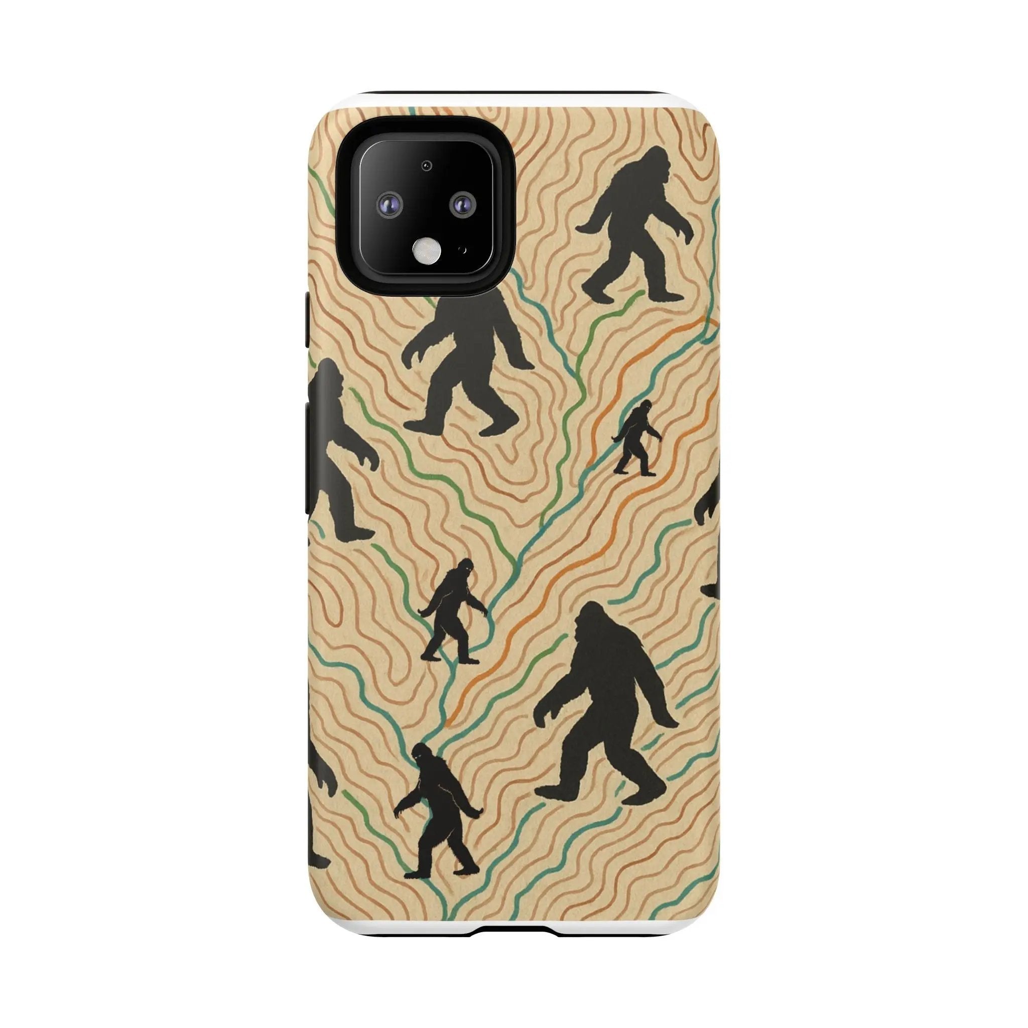 Bigfoot Phone Case – Durable Adventure Phone Case, Unique Nature Lover Gift, Outdoor Accessories Printify