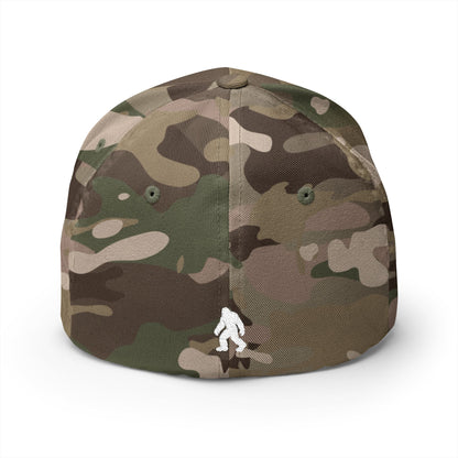 Sasquatch Head Flexfit Hat