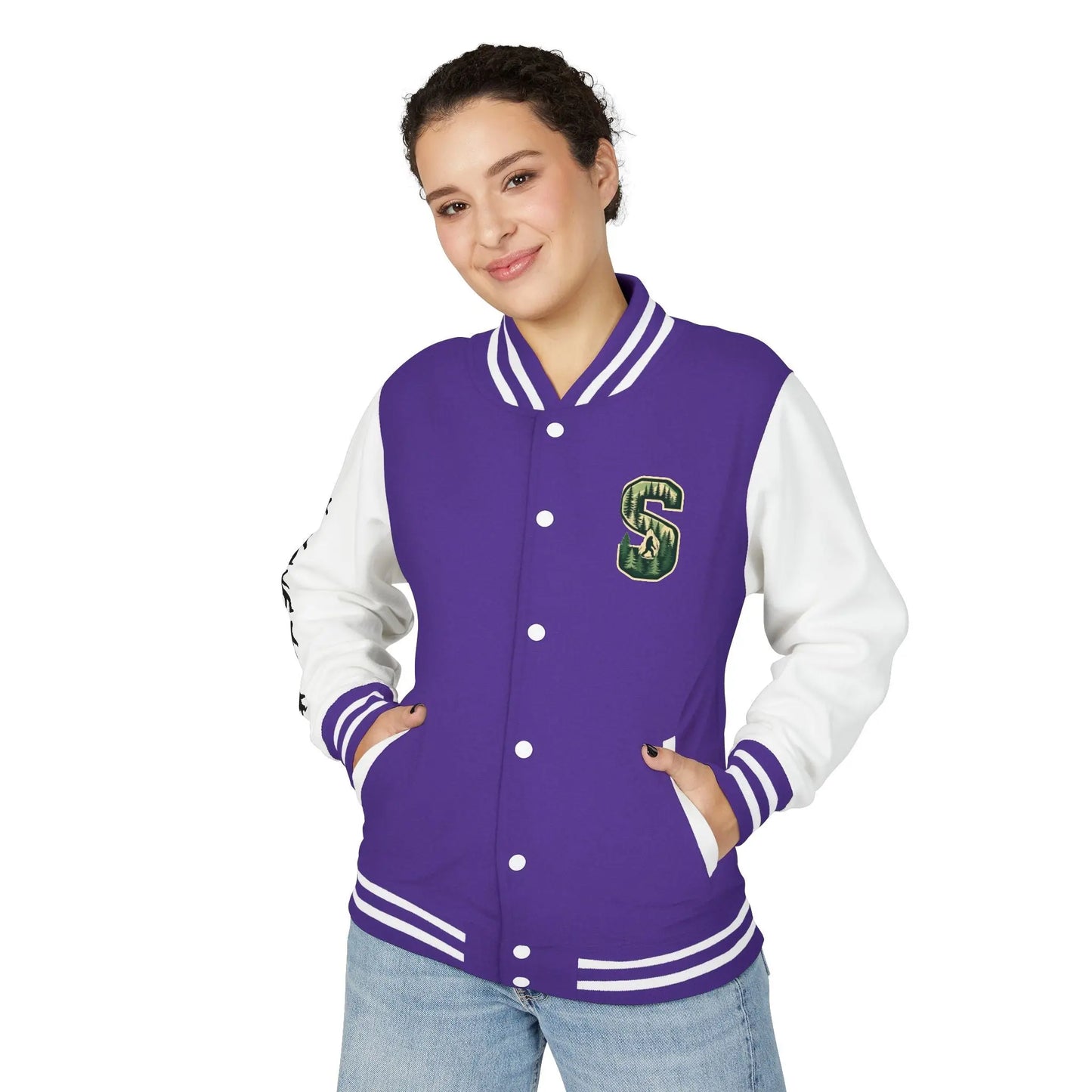 Squatch Varsity Letterman Jacket Printify
